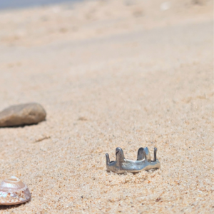 Dripping Silver Ring